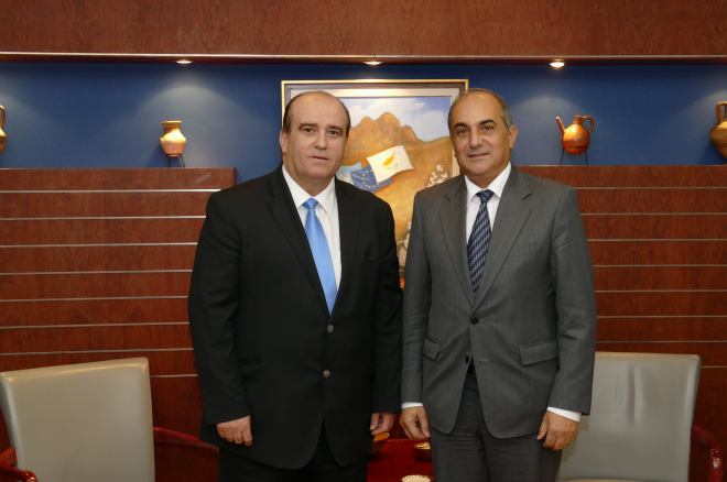Συνάντηση του Αντιπρόεδρου του ΠΣΗΕ με τον Πρόεδρο της Βουλής των Αντιπροσώπων της Κυπριακής Δημοκρατίας